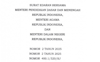 Surat Edaran Bersama Pembelajaran di Bulan Ramadan