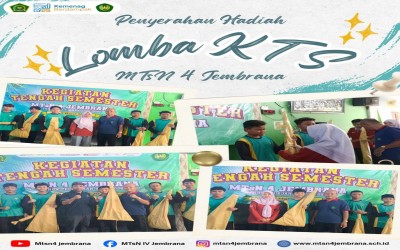 Sinergi Ibadah dan Prestasi: MTsN 4 Jembrana Gelar KTS dan Gladi TKA di Bulan Suci Ramadan